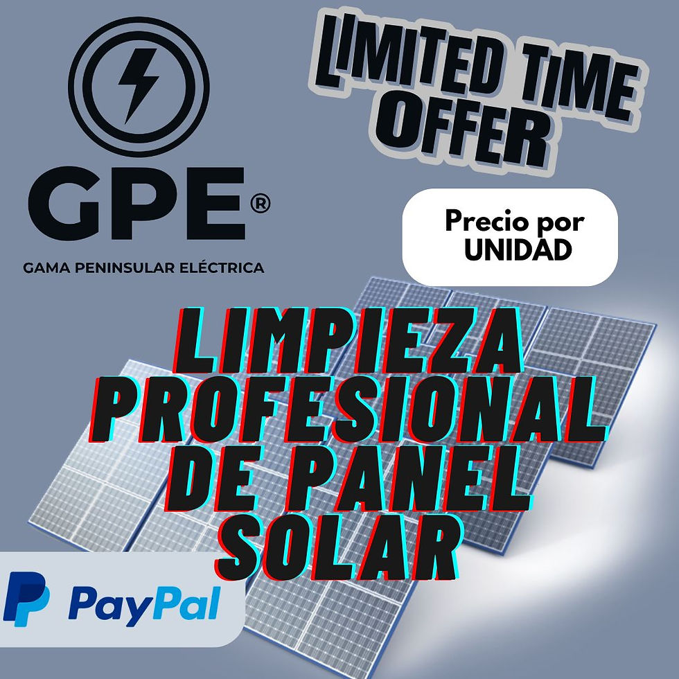 mantenimiento de panales solares en merida