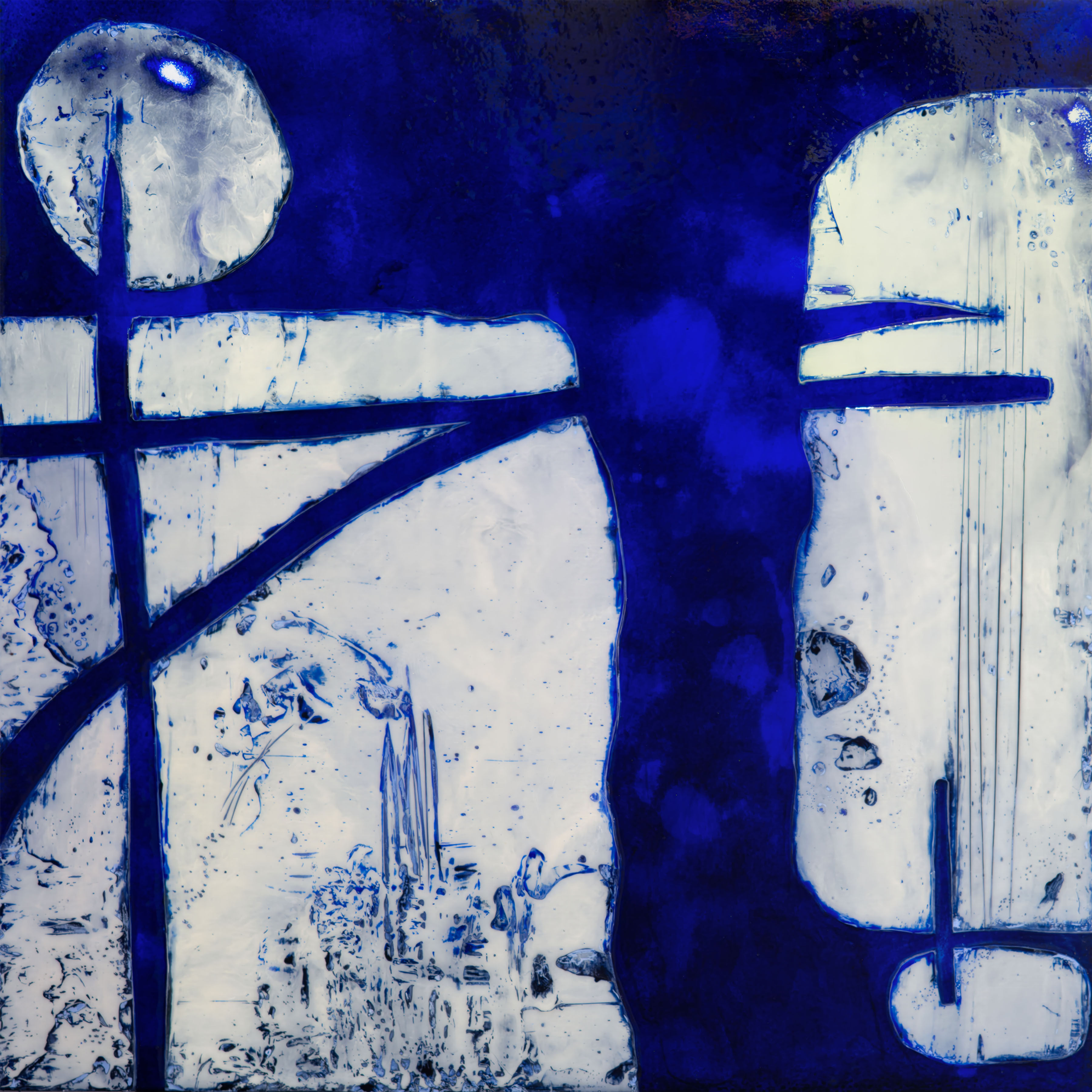 Constructed Ruins V 12" x 12"