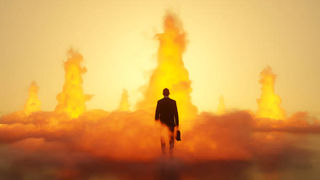 Walking through fire...