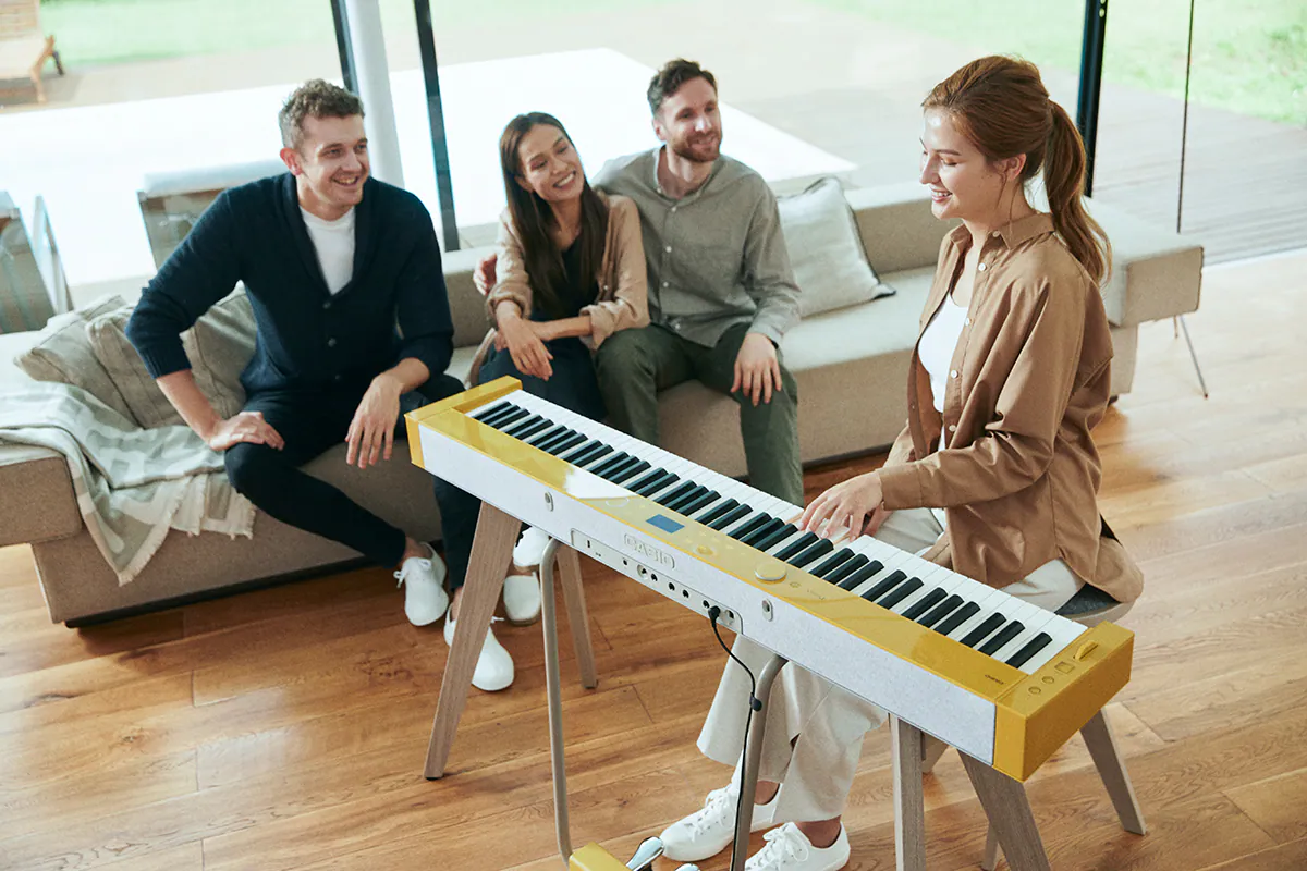CASIO MUSIC WEB アンドリューが出演中
