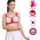Thumbnail: "Non" padded medium impact Sports bra ( 2 Pack )