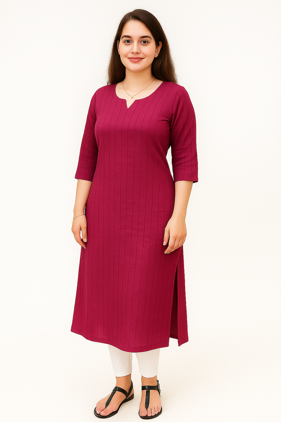 Thumbnail: Brandx Premium Vichitra silk Kurtis