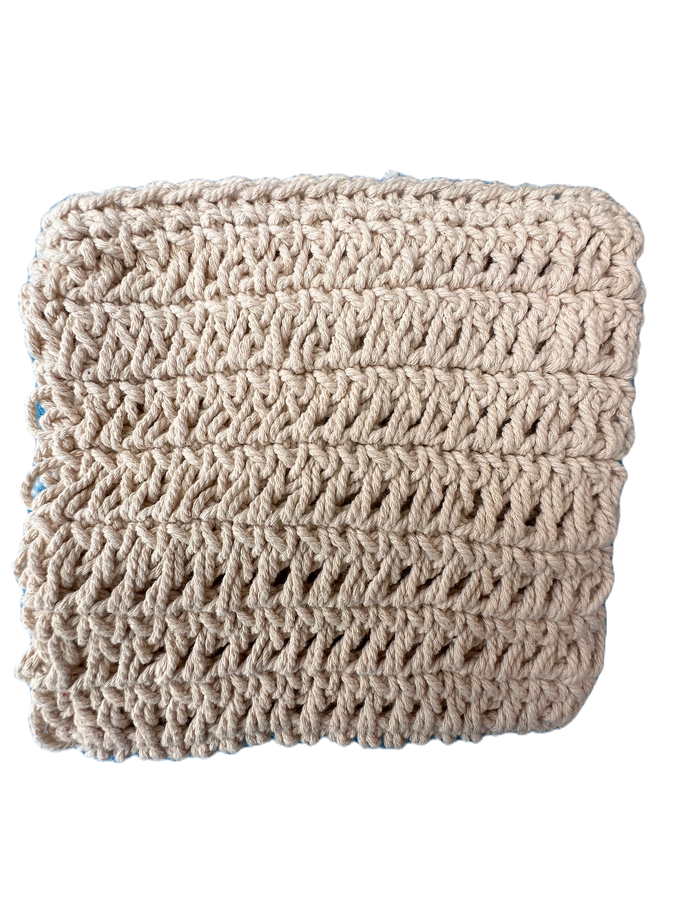 ochette tricotée à perles