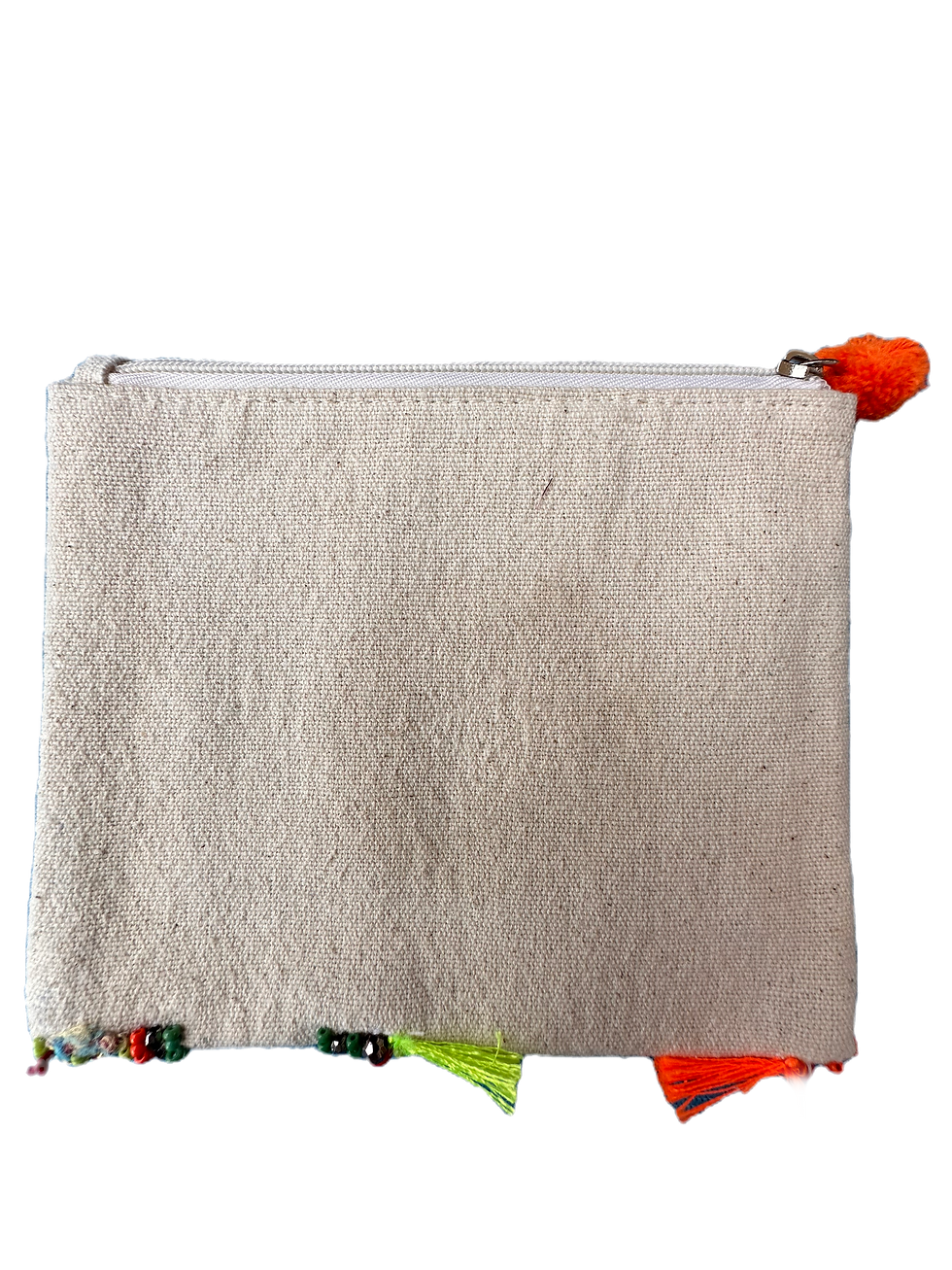 Pochette à franges et perles