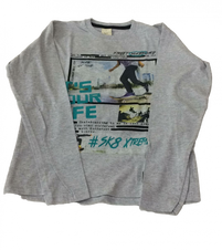 Camiseta manga longa - ANGERO Tamanhos 12, 14, 16, 18 Diversas cores, estampas e marcas.