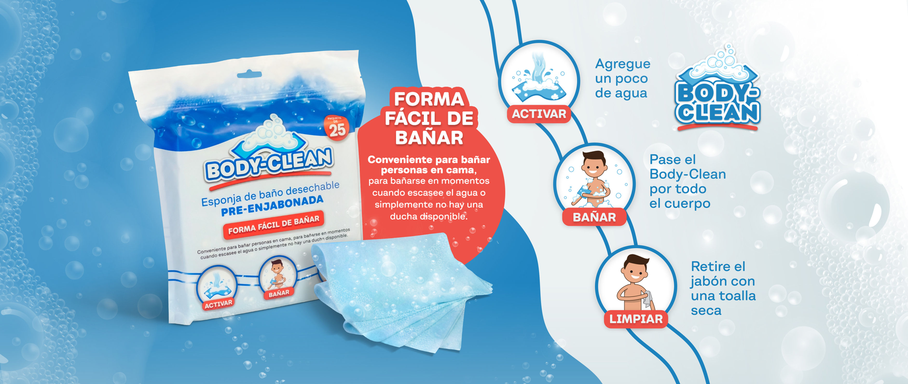 Body-Clean / 25 pack