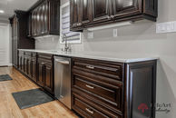 EDINBURG ESPRESSO RAISED PANEL CABINET