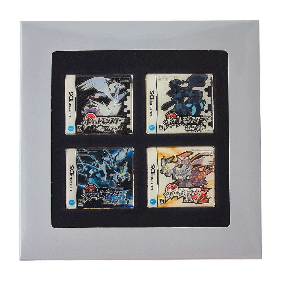 Thumbnail: Pokemon 30th Anniversary: Package Pins: Pokemon Black, White, Black 2, White 2