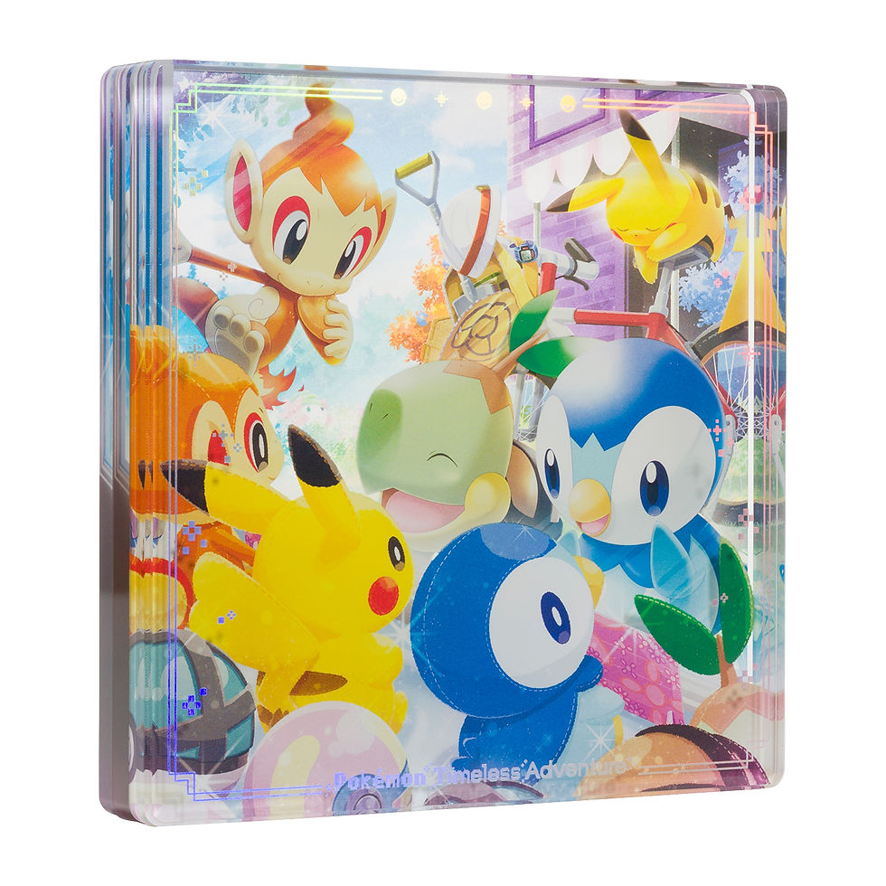 Thumbnail: Pokemon 30th Anniversary: Timeless Adventure Sinnoh Acrylic Block