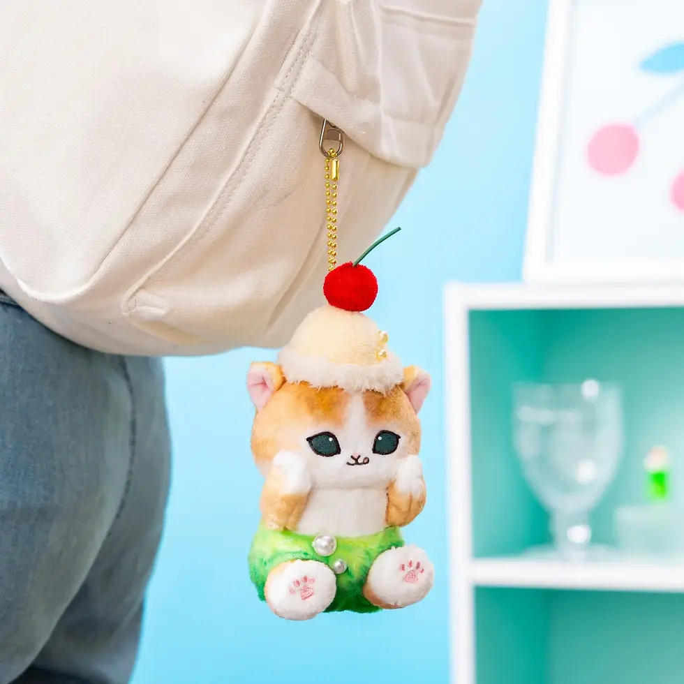 Thumbnail: Mofusand Diner Cream Soda Cat Mascot