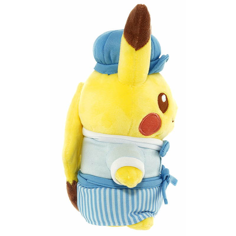 Thumbnail: Pokemon Sweets Cafe Pikachu with Blue Apron Plushie