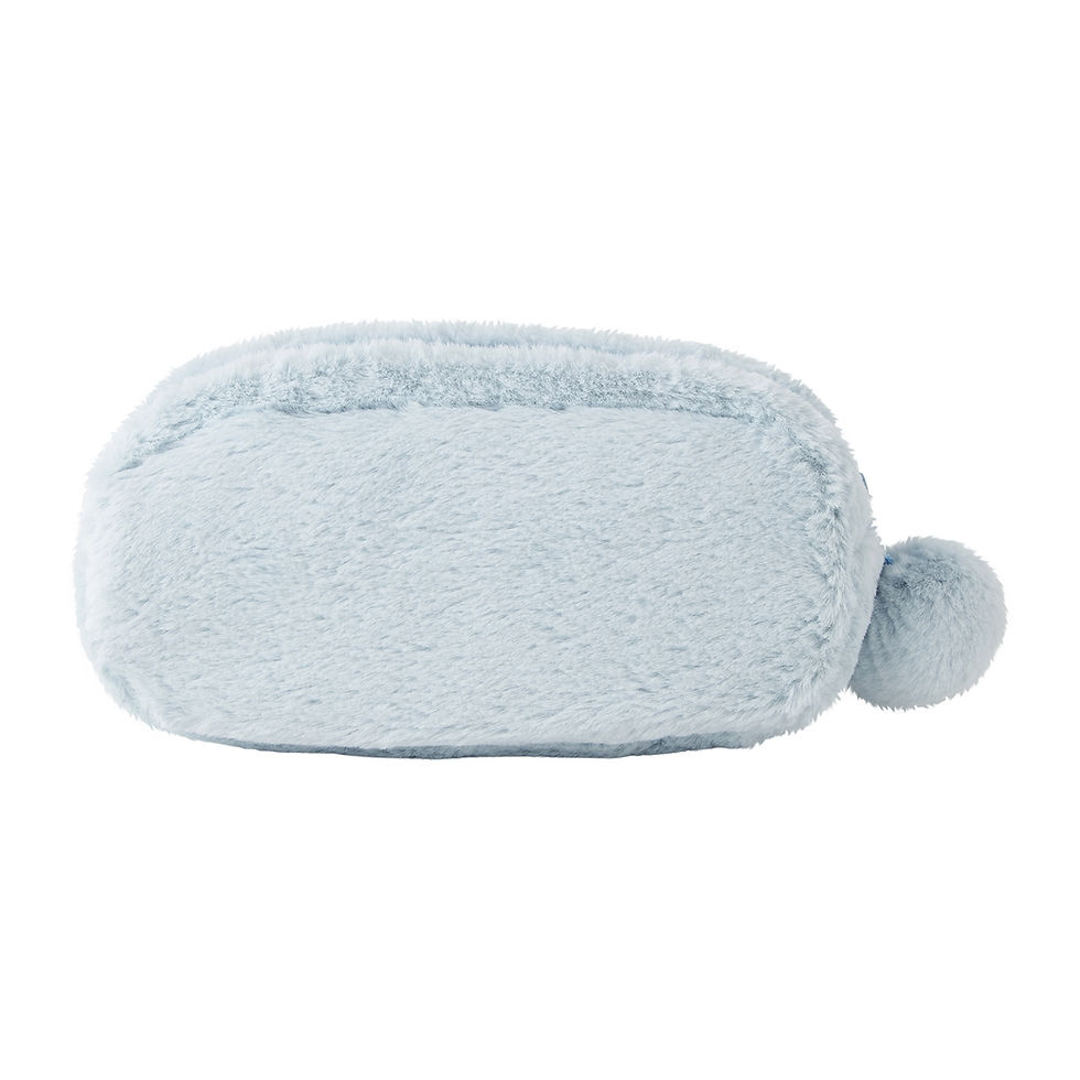 Thumbnail: Pokemon Little Daydream Munchlax and Snorlax Plush Toy Fluffy Pouch