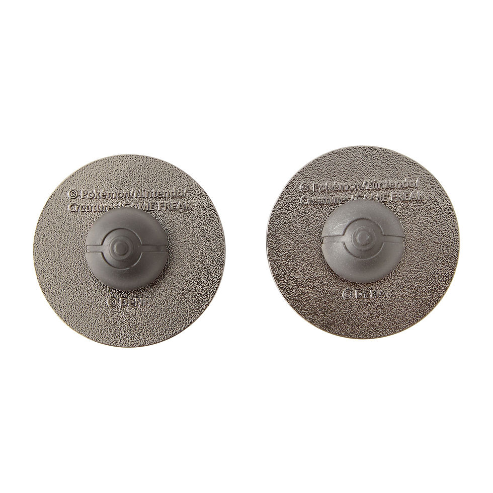 Thumbnail: Pokemon Trading Card Game Pocket Mega Charizard Y & Mega Absol Coin Pattern Pins