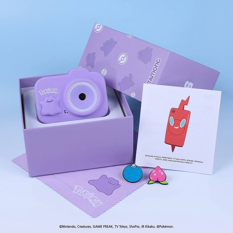 Thumbnail: Pokemon Mini Camera- Ditto Edition