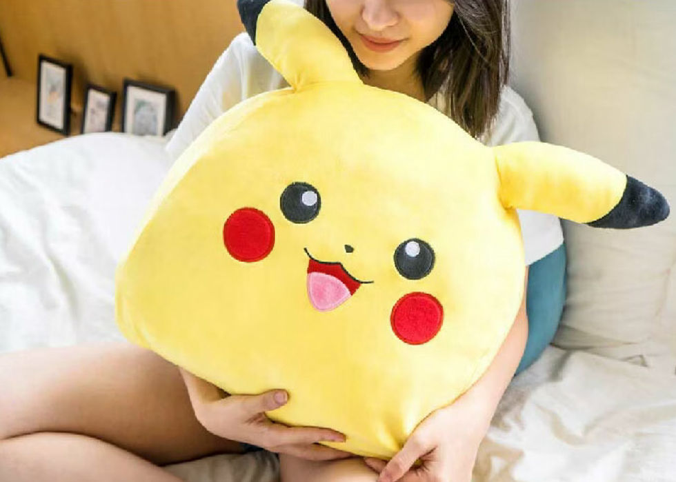 Thumbnail: Pokemon Taiwan Sozostar Triangular Pikachu Hugging Pillow