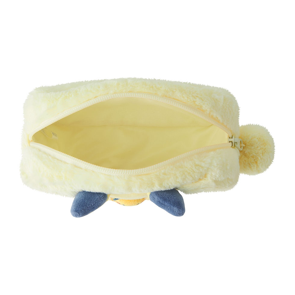 Thumbnail: Pokemon Little Daydream Pichu and Pikachu Plush Toy Fluffy Pouch
