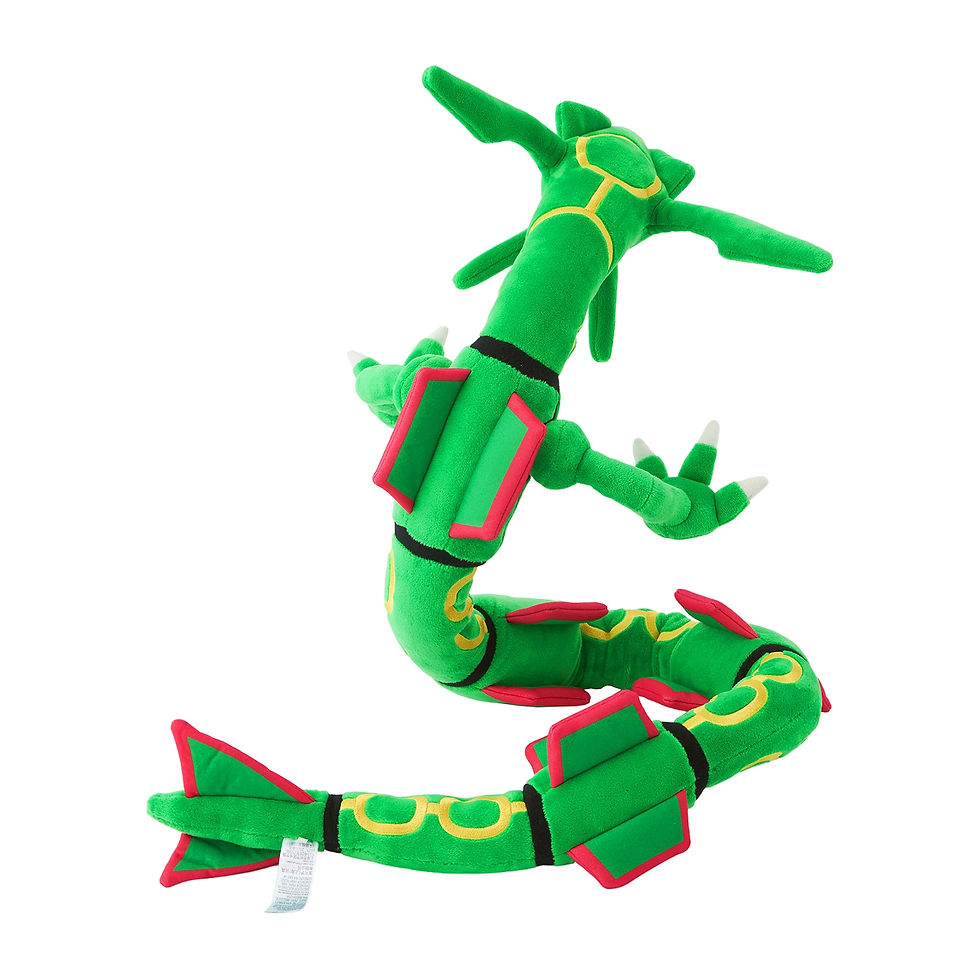 Thumbnail: Pokemon Nyoro Nyoro Friends Long, Squiggly Rayquaza Plushie