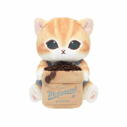 Mofusand Coffee and Donuts Coffee Bean Desktop Mascot | NYC