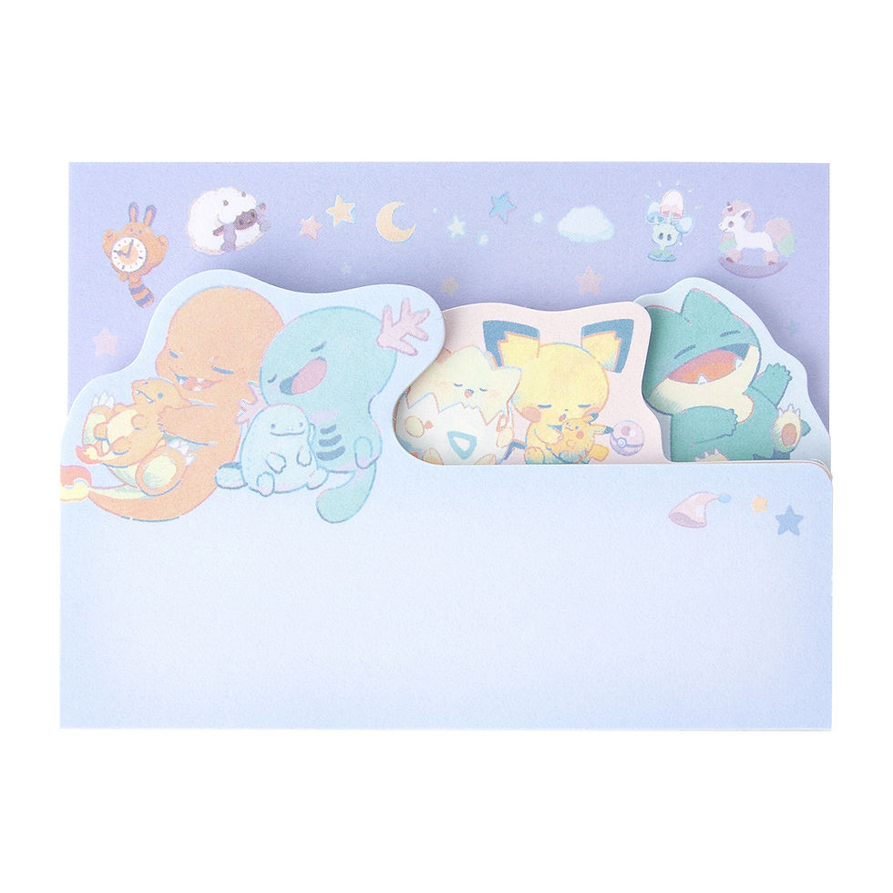 Thumbnail: Pokemon Little Daydream Die-Cut Block Sticky Notes