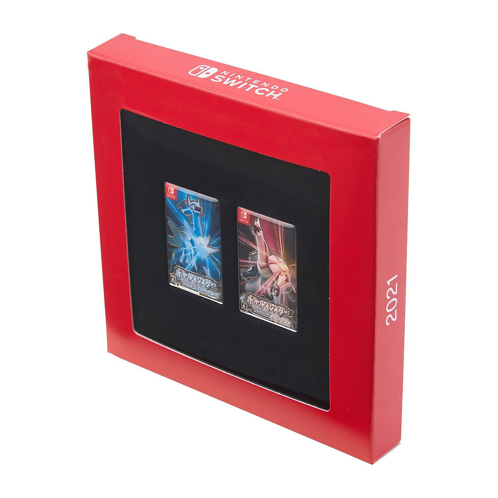 Thumbnail: Pokemon 30th Anniversary: Package Pins: Pokemon Brilliant Diamond/Shining Pearl