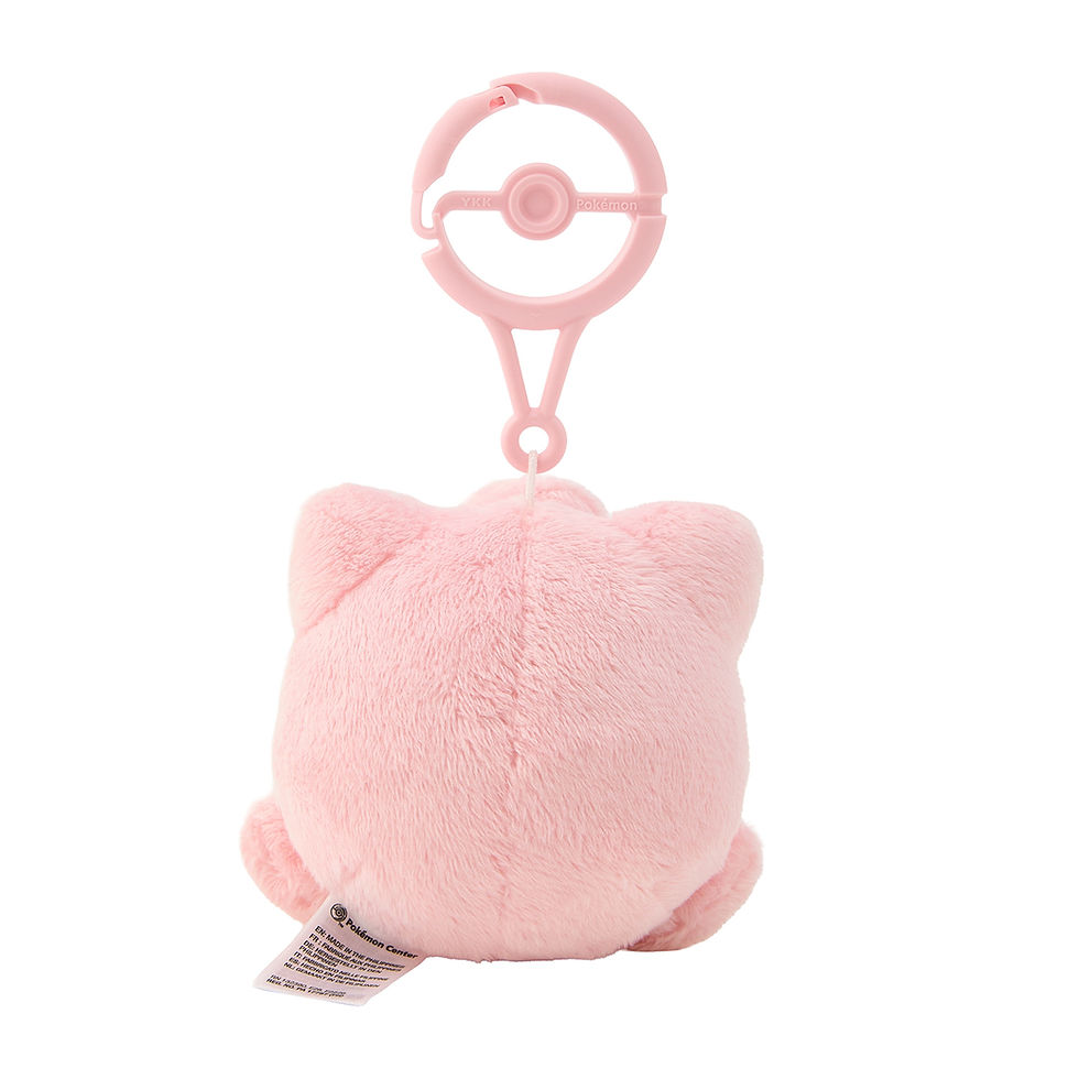 Thumbnail: Pokemon Jigglypuff Mascot with Carabiner Clip