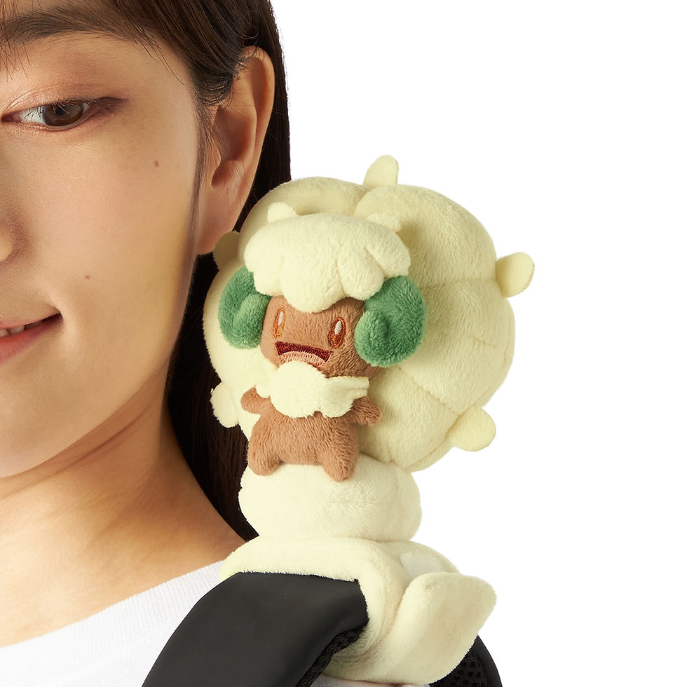 Thumbnail: Pokemon Whimsicott Shoulder Plush Toy