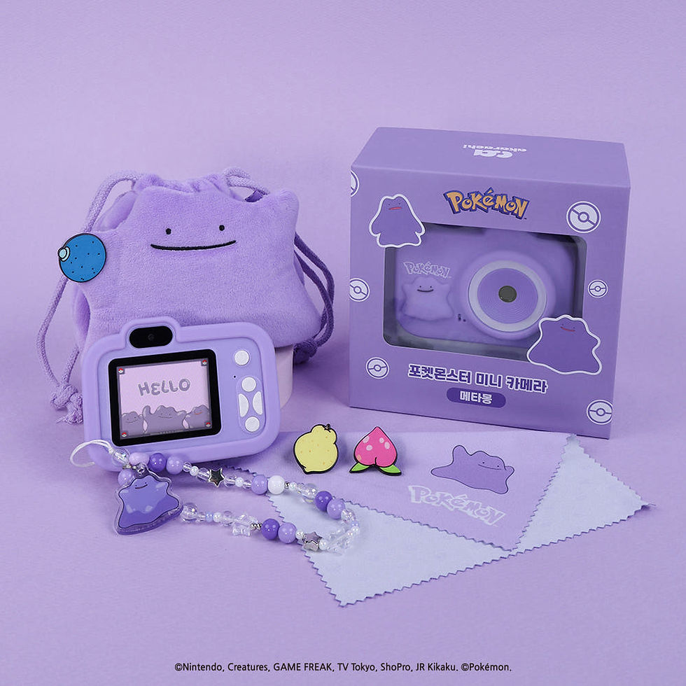Thumbnail: Pokemon Mini Camera- Ditto Edition