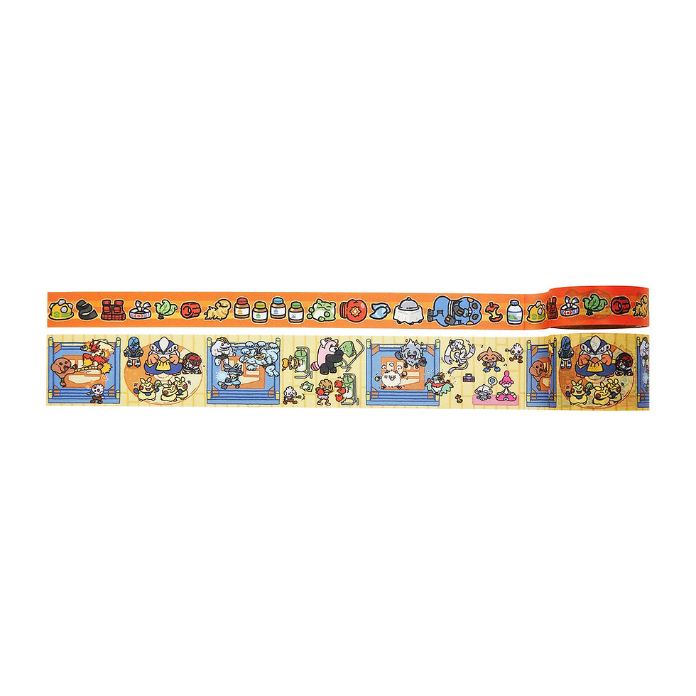 Thumbnail: Pokemon Training Masking Tape, Pack of 2