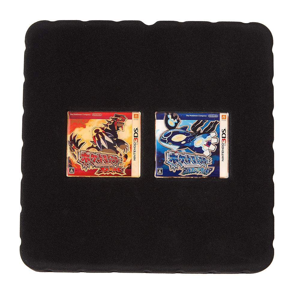 Thumbnail: Pokemon 30th Anniversary: Package Pins: Pokemon Omega Ruby & Alpha Sapphire