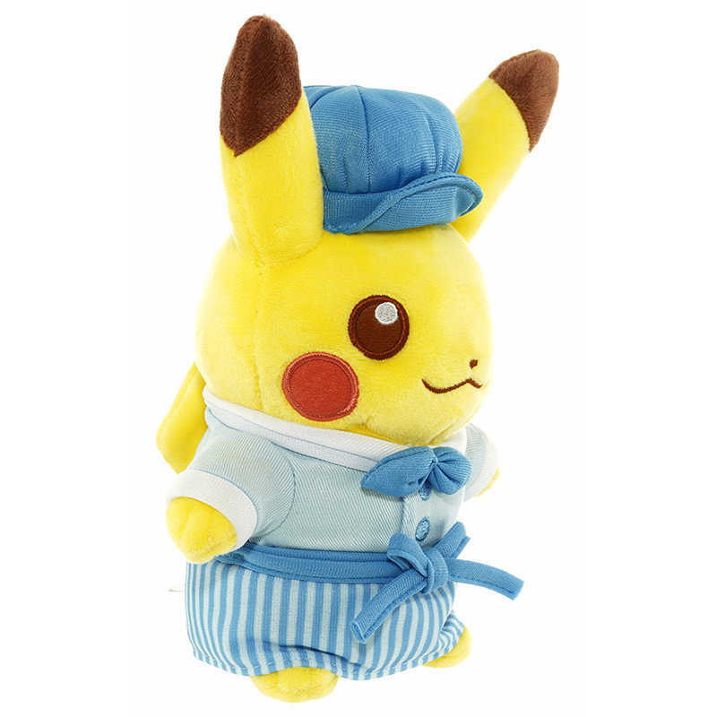 Thumbnail: Pokemon Sweets Cafe Pikachu with Blue Apron Plushie