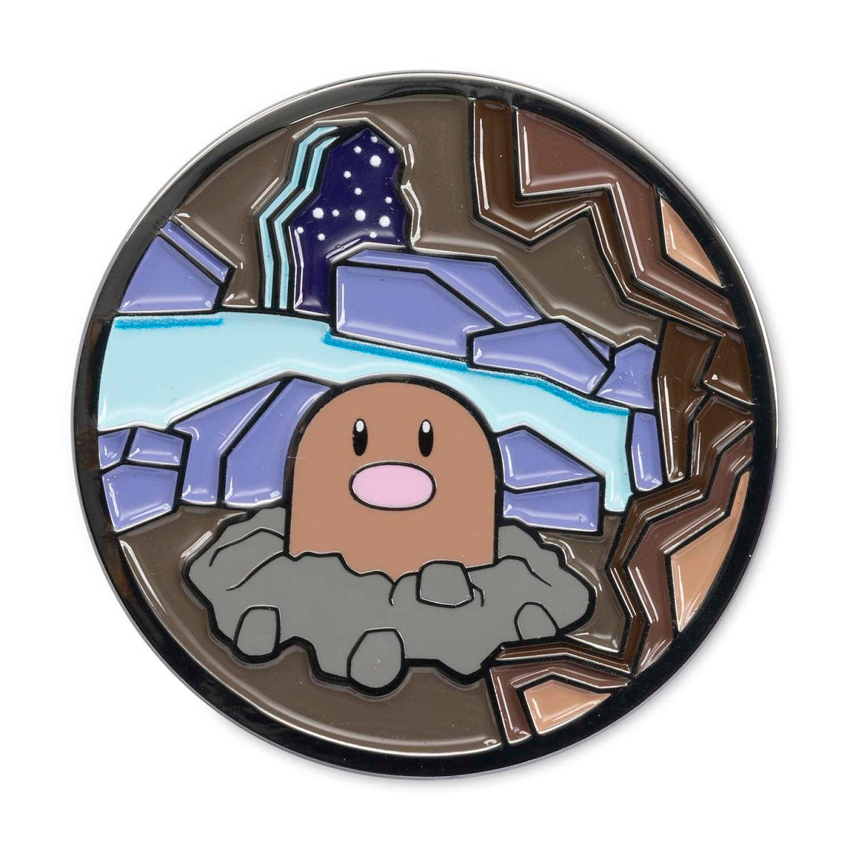 Pokemon Center Monthly Pins: Habitat Pin Diglett