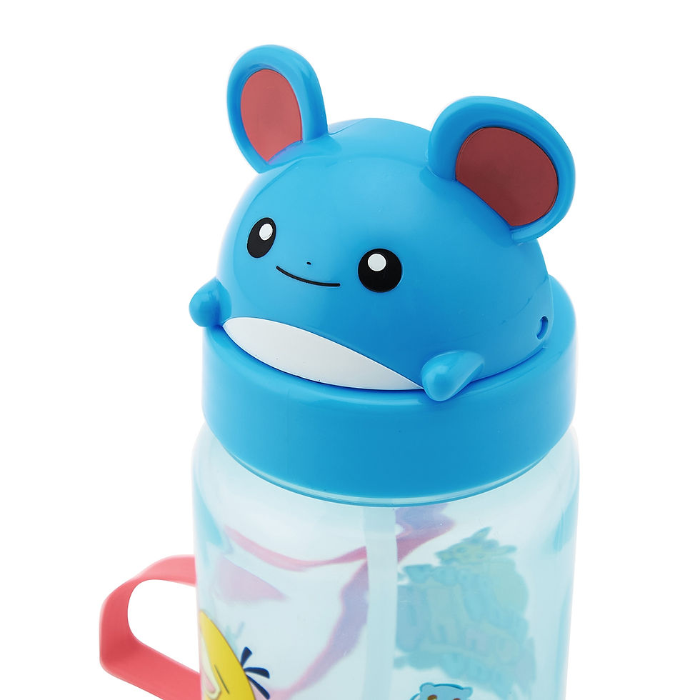 Thumbnail: Pokemon Happy Sunny Day Die-Cut Straw Bottle