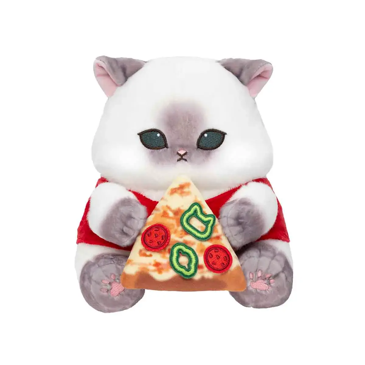 Mofusand Mofumofu Journey Chubby Pizza Cat Plush Toy