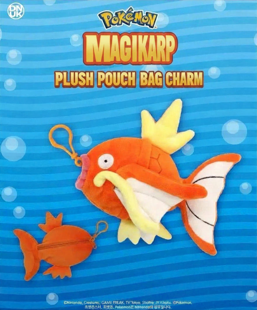 Pokemon Korea Sports Day Magikarp Mini Pouch Bag Charm