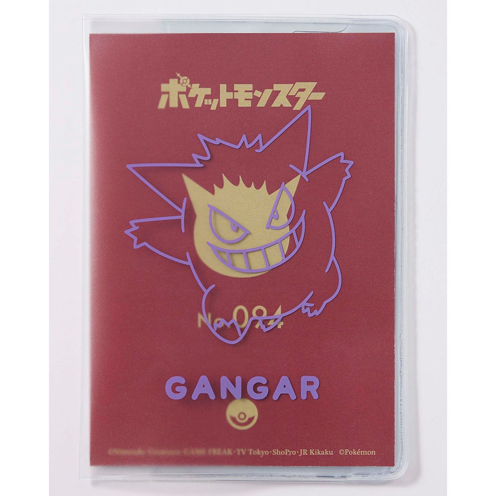 Thumbnail: Pokemon Gengar Passport Case (Clear)
