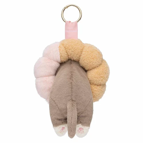 Mofusand Coffee and Donuts Strawberry Cruller Mascot | NYC Plushie