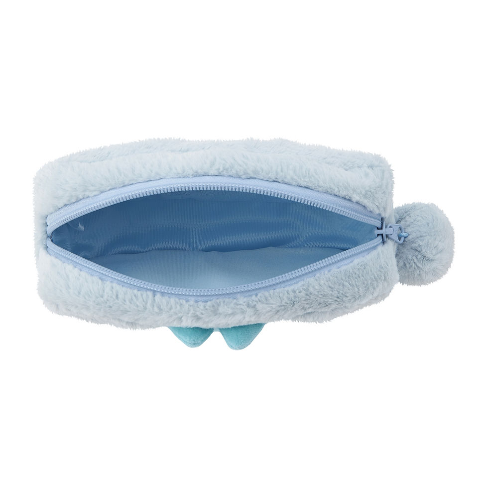 Thumbnail: Pokemon Little Daydream Munchlax and Snorlax Plush Toy Fluffy Pouch