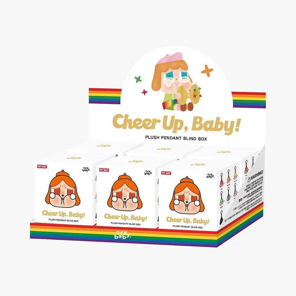 Thumbnail: Pop Mart Crybaby Cheer Up, Baby! Series - Plush Pendant Blind Box