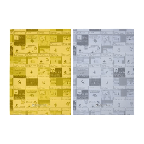 Thumbnail: Pokemon Gold and Silver A4 Clear File, Set of 2