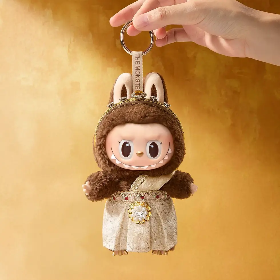 Thumbnail: Pop Mart The Monsters Labubu Good Luck to You Series Vinyl Plush Pendant