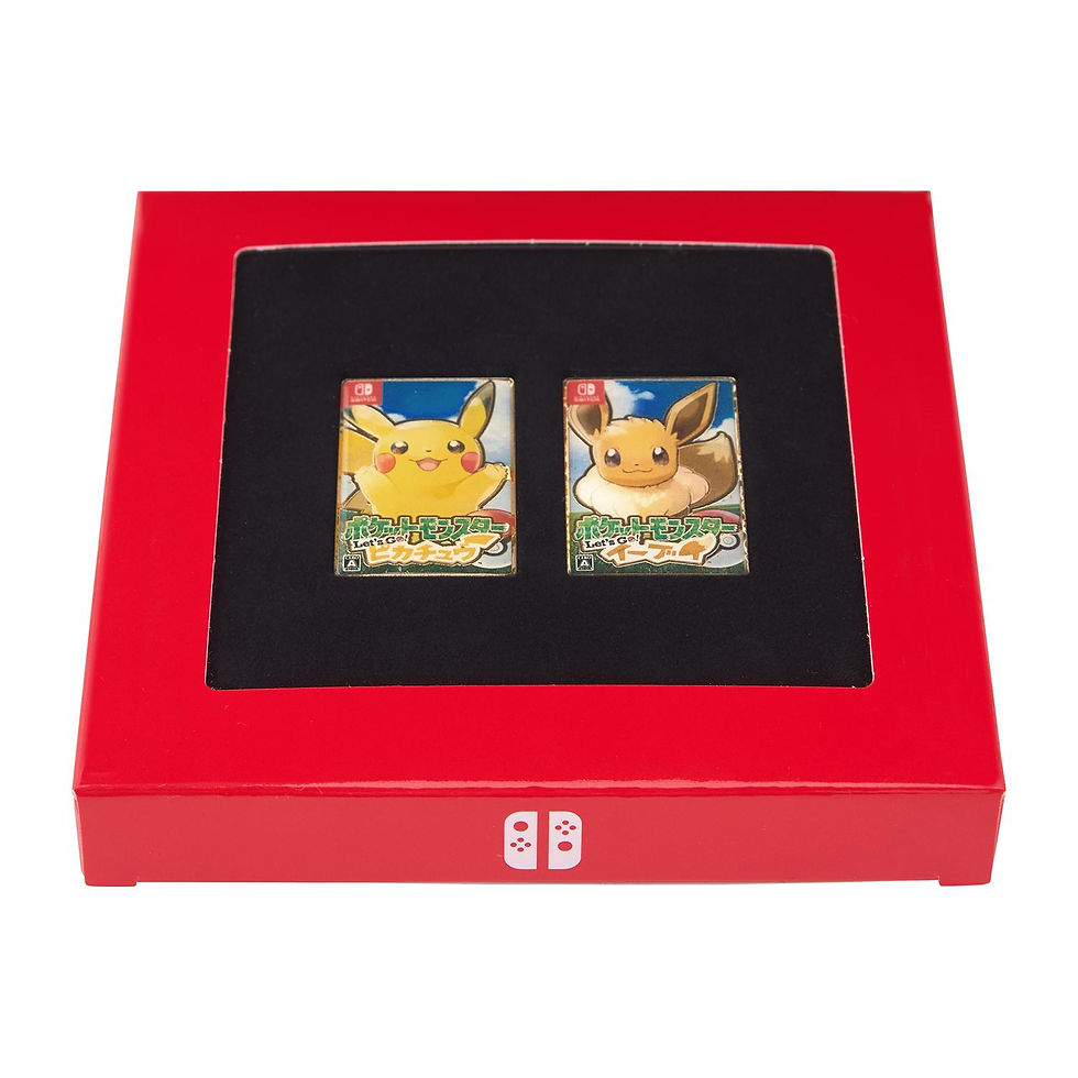 Thumbnail: Pokemon 30th Anniversary: Package Pins: Pokemon Let's Go Pikachu/Let's Go Eevee