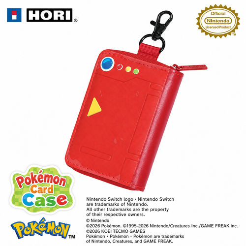 Pokemon x Hori Pokopia Pokedex 8-Card Holder for Nintendo Switch