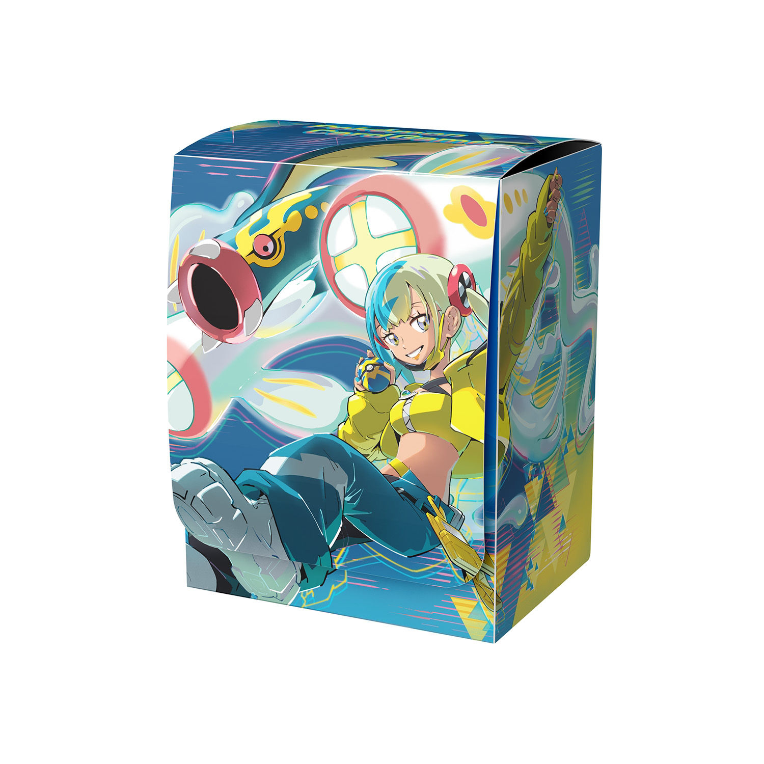 Pokemon Center Canari & Mega Eelektross Deck Box