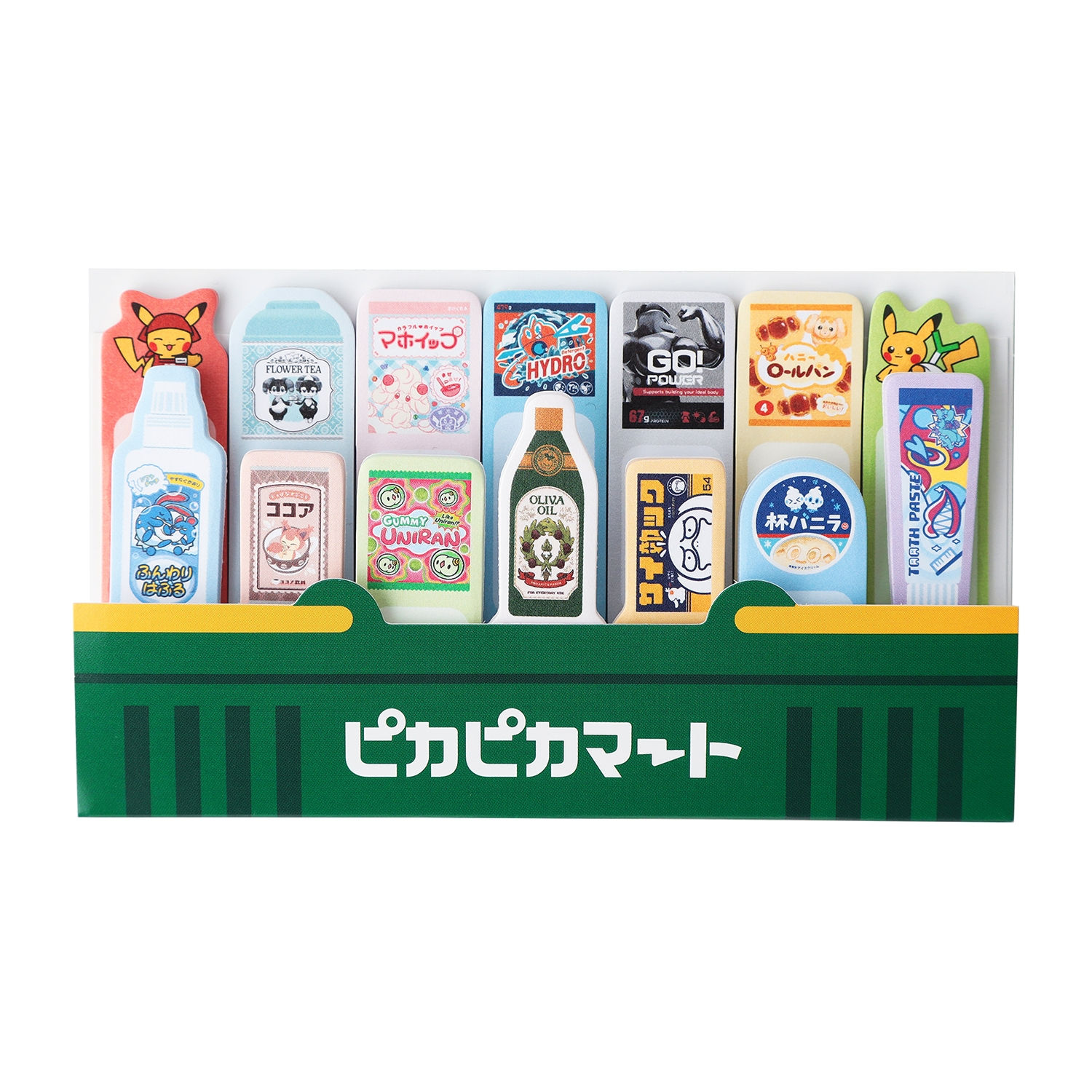 Pokemon Pika Pika Mart Sticky Note Set