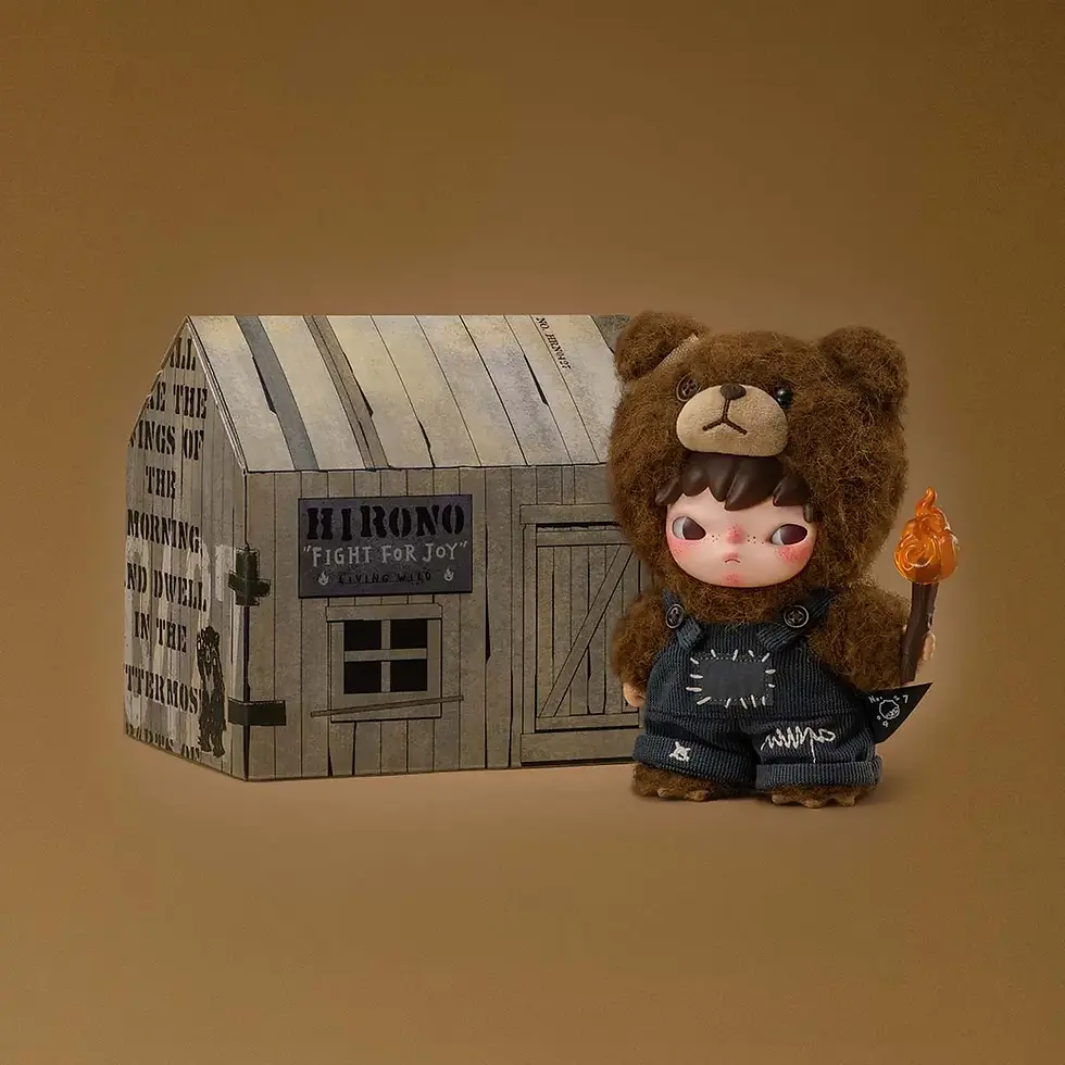 Thumbnail: Pop Mart Hirono Living Wild-Fight for Joy Plush Doll