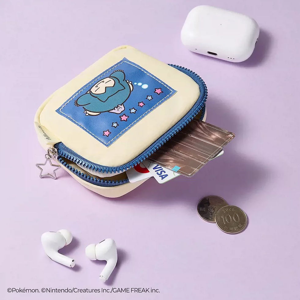 Thumbnail: Pokemon Korea x Olive Young Snorlax Pouch
