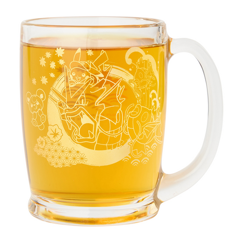 Pokemon Center Hiroshima Glass Mug | NYC Plushie Shop