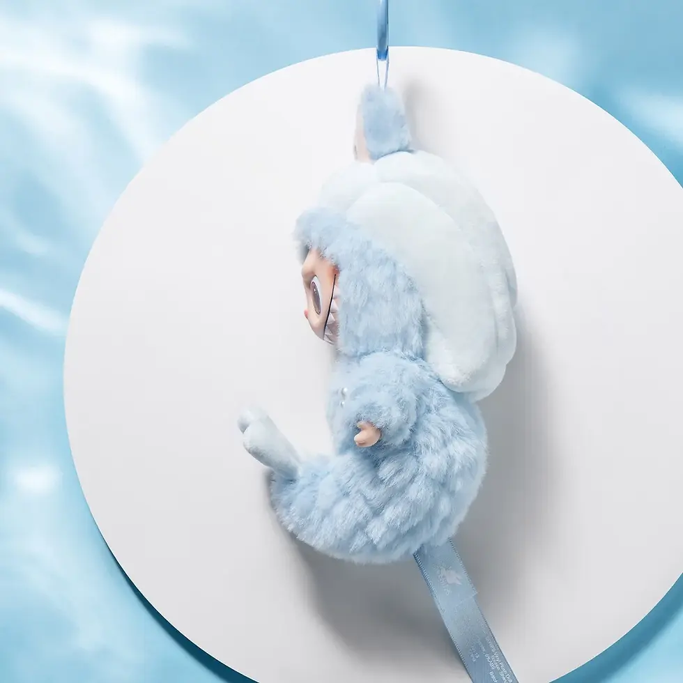 Thumbnail: Pop Mart The Monsters Labubu Hide and Seek Series Vinyl Plush Pendant