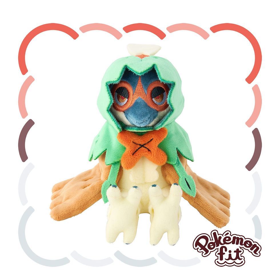 Pokemon Decidueye Sitting Cutie/Fit