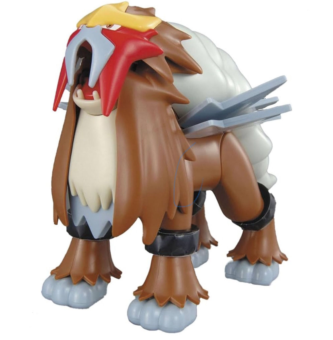 Bandai Pokemon Plamo Collection No.11 Select Series Entity Entei Model Kit